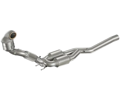 HJS Downpipe 90821135 MQB AWD mit OPF z.B. Golf 7, A3, Passat (mit Zulassung)